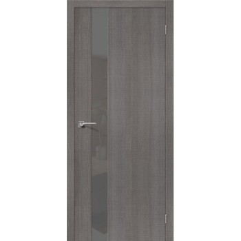 Межкомнатная дверь Порта-51 S Grey Crosscut