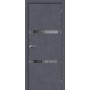 Межкомнатная дверь Порта-55 4AF Graphite Art/Mirox Grey