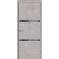Межкомнатная дверь Порта-55 4AF Grey Art/Mirox Grey
