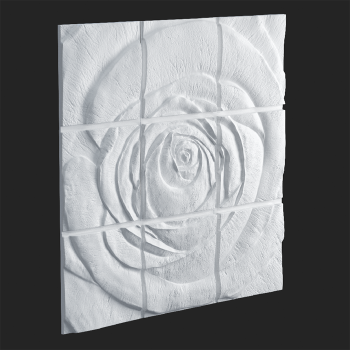 Гипсовое 3Д панно Rose