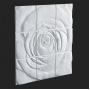 Гипсовое 3Д панно Rose