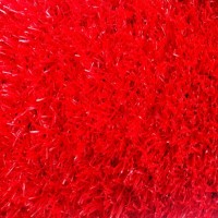 Искусственная трава Деко Красная