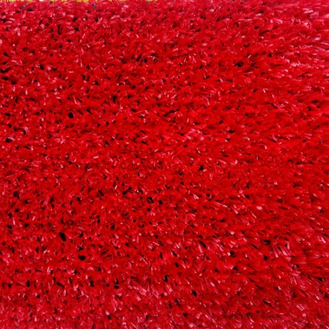 Искусственная трава, газон Панама Красная