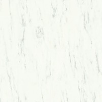 Виниловая плитка Quick-Step Ambient Glue Plus Мрамор каррарский белый